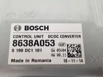 Автозапчасти б/у электронный модуль за mitsubishi asx (ga0w) 1.6 cat ссылки oem iam 8638a053  8638a053
