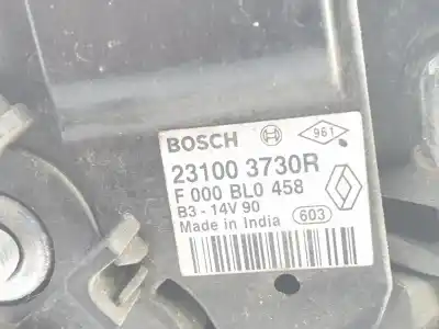 Автозапчастина б/у генератор для renault clio iv 1.2 16v cat (bivalent. gasolina / gpl) (d4f) 72 cv / 53 kw посилання на oem iam 231003730r  231003730r