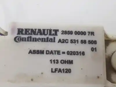 Second-hand car spare part electronic module for renault clio iv business oem iam references 285900007r  285900007r