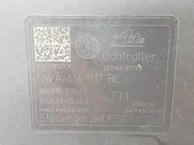 Peça sobressalente para automóvel em segunda mão abs por cupra leon 2.0 tsi referências oem iam 5wa614517bl  5wa614517bl