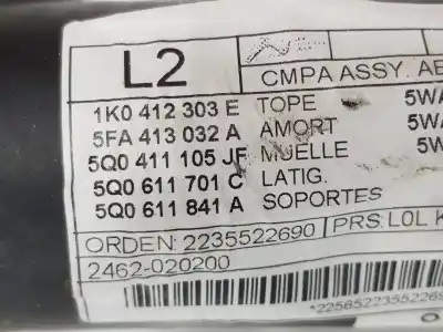 Автозапчасти б/у амортизатор передний правый за cupra leon 2.0 tsi ссылки oem iam 5fa413032a  5fa413032a
