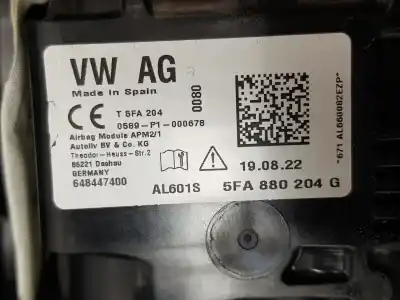 Автозапчастина б/у комплект подушки безпеки для cupra leon 2.0 tsi посилання на oem iam   