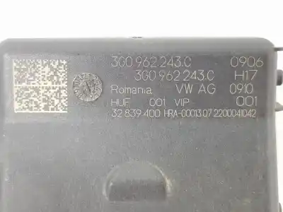 Автозапчастина б/у електронний модуль для cupra leon 2.0 tsi посилання на oem iam 3g0962243c  3g0962243c
