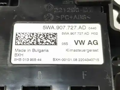 Автозапчастина б/у електронний модуль для cupra leon 2.0 tsi посилання на oem iam 5wa907727ad  5wa907727ad