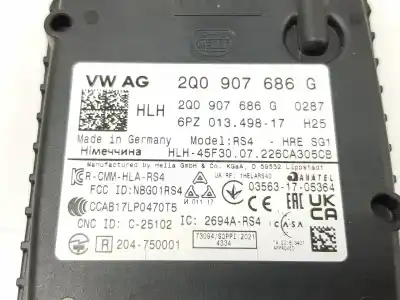 Автозапчастина б/у електронний модуль для cupra leon 2.0 tsi посилання на oem iam 2q0907686g  2q0907686g