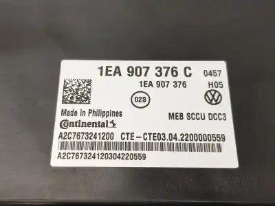Автозапчастина б/у електронний модуль для cupra leon 2.0 tsi посилання на oem iam 1ea907376c  1ea907376c