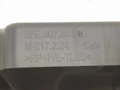 Автозапчасти б/у усиление заднего бампера за cupra leon 2.0 tsi ссылки oem iam 5fe807863b  5fe807863a