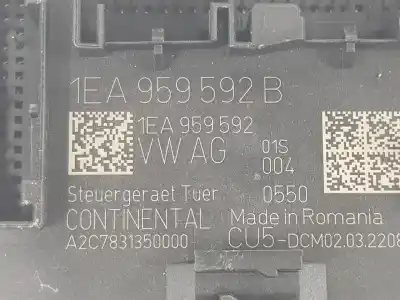 Second-hand car spare part electronic module for volkswagen id.5 297cv oem iam references 1ea959592b  1ea959592b