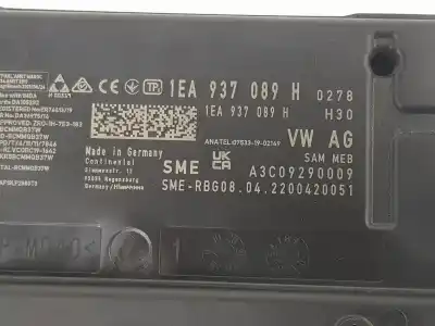 Second-hand car spare part electronic module for volkswagen id.5 297cv oem iam references 1ea937089h  1ea937089h