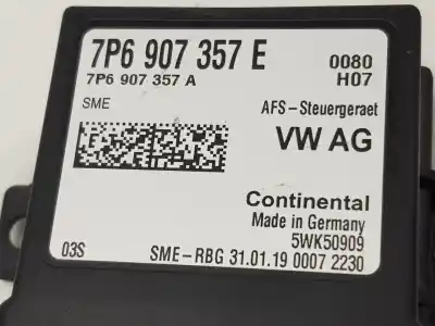 Second-hand car spare part electronic module for seat ibiza 1.0 tsi oem iam references 7p6907357e  7p6907357e