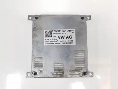 İkinci el araba yedek parçası kontrol ünitesi xenon farlar için volkswagen golf vii lim. (bq1) 1.5 16v tsi act oem iam referansları 7p5941591ah 7p5941591ah 