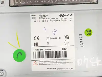 Peça sobressalente para automóvel em segunda mão display gps / multimídia por hyundai bayon (bc3) 1.2 mpi referências oem iam 96160q0421nnb  96160q0421