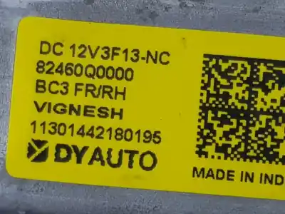Second-hand car spare part right front window motor for hyundai bayon (bc3) 1.2 mpi oem iam references 82460q0000  82460q0000