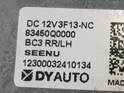 Second-hand car spare part left front window motor for hyundai bayon (bc3) 1.2 mpi oem iam references 83450q0000  83450q0000