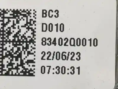Автозапчастина б/у двигатель заднього правого скла для hyundai bayon (bc3) 1.2 mpi посилання на oem iam 83460q0000  83460q0000