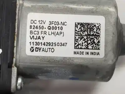 Автозапчастина б/у двиг скла задне ліво для hyundai bayon (bc3) 1.2 mpi посилання на oem iam 82450q0010  82450q0010