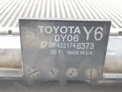 Recambio de automóvil de segunda mano de radiador agua para toyota yaris (_p13_) 1.3 (nsp130_) referencias oem iam mf4221746373  164000y060
