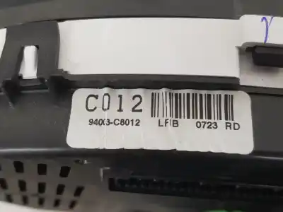 Автозапчастина б/у панель інструментів для hyundai i20 ii (gb, ib) 1.2 посилання на oem iam 94013c8051  