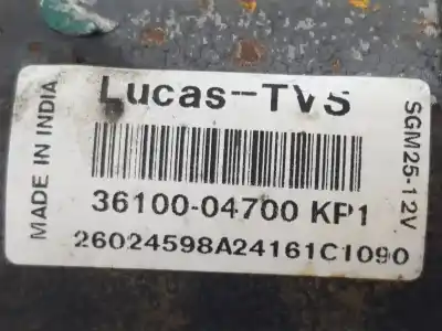 Автозапчастина б/у двигун запускається для hyundai i20 ii (gb, ib) 1.2 посилання на oem iam 3610004700  3610004700