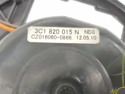 Автозапчасти б/у нагревательный вентилятор за skoda superb combi (3t5) 2.0 tdi dpf ссылки oem iam 3c1820015n  3c1820015aa