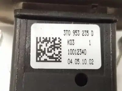 Peça sobressalente para automóvel em segunda mão interruptor 4 piscas - emergência por skoda superb combi (3t5) 2.0 tdi dpf referências oem iam 3t0953235d  3t0953235d