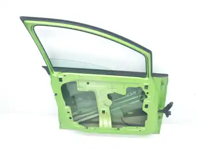 Pièce détachée automobile d'occasion porte avant gauche pour seat ibiza 1.0 tsi références oem iam 6j4831055 6j4831055 color verde s6q 