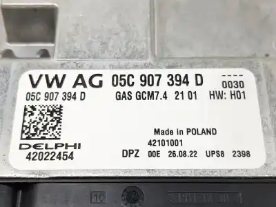 Second-hand car spare part ecu engine control for seat ibiza 1.0 tsi oem iam references 05c907394d  05c906032j