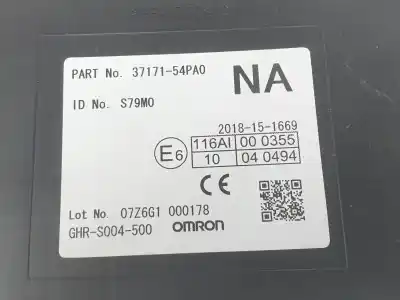 Second-hand car spare part electronic module for suzuki vitara (ly) 1.6 ddis (apk 416d) oem iam references 3717154pa0  3717154pa0