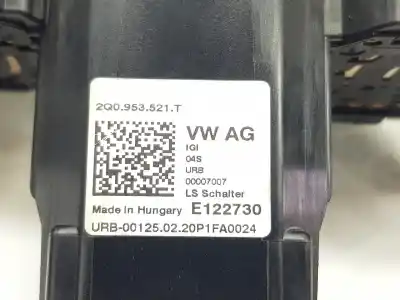 Peça sobressalente para automóvel em segunda mão comandos do volante por volkswagen polo 1.0 tsi referências oem iam 2q0953521t 2q0953521t 