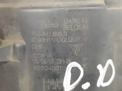 Автозапчастина б/у правий протитуман для porsche macan (95b) 3.0 s diesel посилання на oem iam 7l5941699b  95563116300