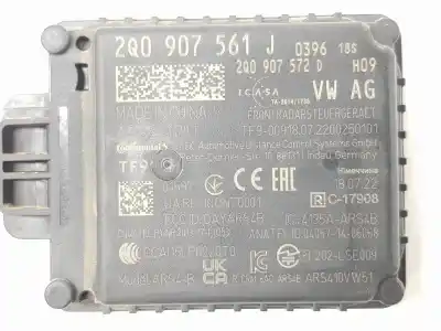 Second-hand car spare part electronic module for seat ibiza 1.0 tsi oem iam references 2q0907561j  2q0907561j