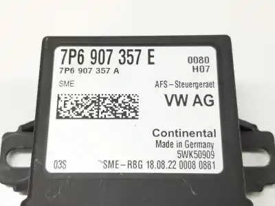 Second-hand car spare part electronic module for seat ibiza 1.0 tsi oem iam references 7p6907357e  7p6907357e