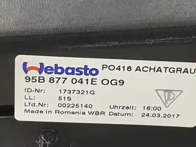 Автозапчасти б/у электрическая крыша за porsche macan (95b) 3.0 s diesel ссылки oem iam 95b877041e  95b877941a