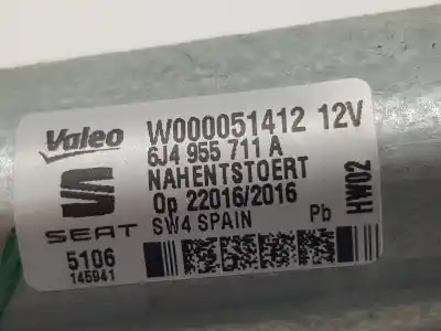 Автозапчасти б/у мотор заднего стеклоочистителя за seat ibiza 1.0 tsi ссылки oem iam 6j4955711a  6j4955711a