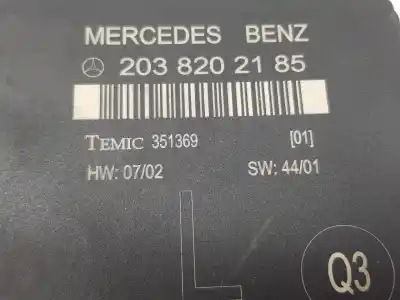 Peça sobressalente para automóvel em segunda mão módulo eletrônico por mercedes clase c (w203) berlina 2.2 cdi cat referências oem iam a2038202185 a2038202185 