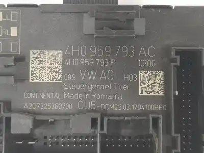 Автозапчастина б/у електронний модуль для porsche macan (95b) 3.0 s diesel посилання на oem iam 4h0959793ac  4h0959793ac