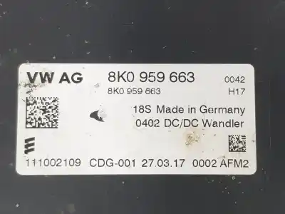 Автозапчастина б/у електронний модуль для porsche macan (95b) 3.0 s diesel посилання на oem iam 8k0959663  8k0959663