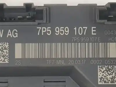 Second-hand car spare part electronic module for porsche macan (95b) 3.0 s diesel oem iam references 7p5959107e  7p5959107e