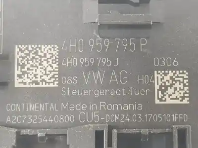 Автозапчастина б/у електронний модуль для porsche macan (95b) 3.0 s diesel посилання на oem iam 4h0959795p  4h0959795p