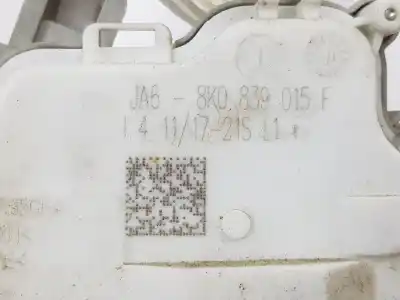 Автозапчастина б/у замок дверей заднього лівого для porsche macan (95b) 3.0 s diesel посилання на oem iam 8k0839015f  8k0839015f