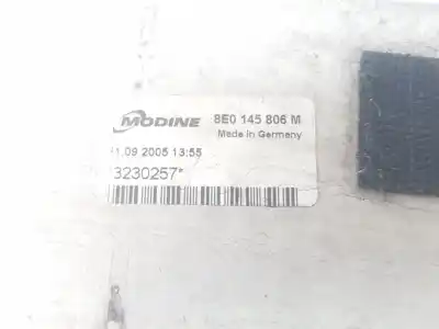 Peça sobressalente para automóvel em segunda mão intercooler por audi a4 b7 avant (8ed) 2.0 tfsi referências oem iam 8e0145806m  8e0145806m