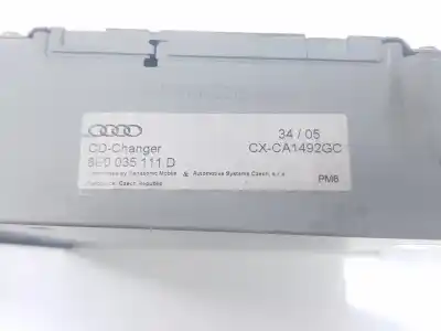 Peça sobressalente para automóvel em segunda mão sistema de áudio / rádio cd por audi a4 b7 avant (8ed) 2.0 tfsi referências oem iam 8e0035111d  8e0035111d
