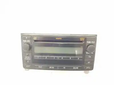 Peça sobressalente para automóvel em segunda mão sistema de áudio / rádio cd por toyota land cruiser 3.0 turbodiesel referências oem iam 8612060d20
