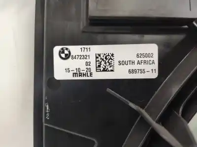 Автозапчасти б/у электрический вентилятор за bmw x3 (g01, f97) xdrive 20 d ссылки oem iam 17428472314  8472314