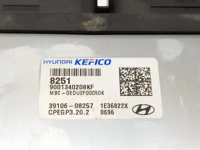Автозапчастина б/у ебу контролер двигуна для hyundai bayon (bc3) 1.2 mpi посилання на oem iam 3910608257  3910608257