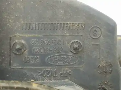 Second-hand car spare part left headlight for ford fiesta (cbk) 1.6 tdci cat oem iam references 1305236138  1416311