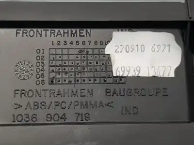 Peça sobressalente para automóvel em segunda mão quadrante por seat exeo (3r2) 2.0 tfsi referências oem iam 1036904719  3r0920830gx