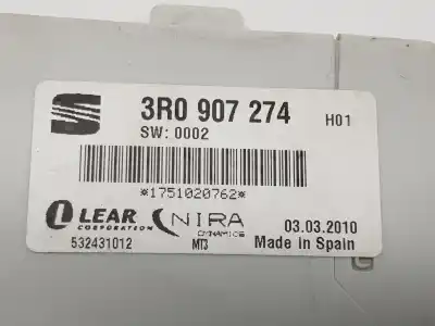 Second-hand car spare part electronic module for seat exeo (3r2) 2.0 tfsi oem iam references 3r0907274  3r0907274