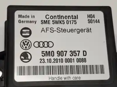 Second-hand car spare part electronic module for seat exeo (3r2) 2.0 tfsi oem iam references 5m0907357d  5m0907357d