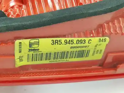Second-hand car spare part interior left tailgate light for seat exeo (3r2) 2.0 tfsi oem iam references 3r5945093c  3r5945093c